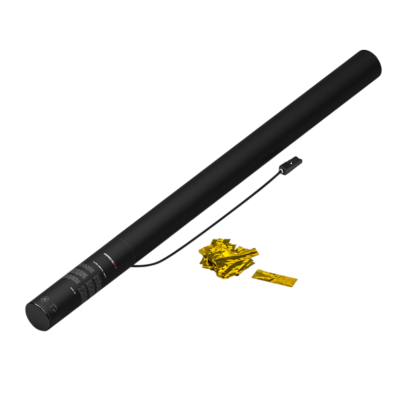 Produktbild für MagicFX Electric Cannon, 80cm, Confetti gold metallic