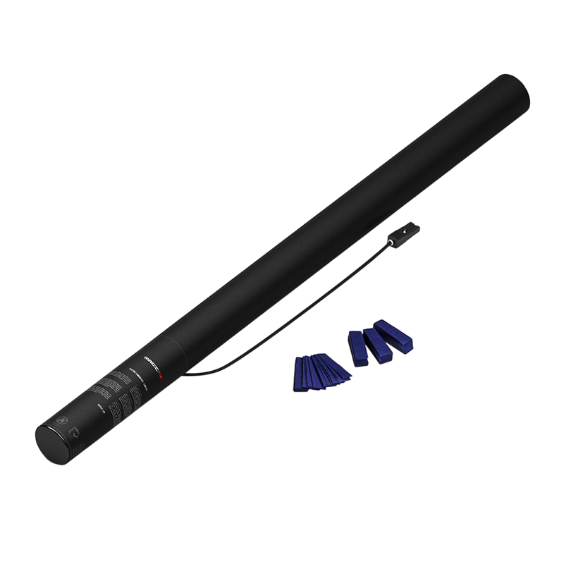 Produktbild für MagicFX Electric Cannon, 80cm, Confetti dark blue paper