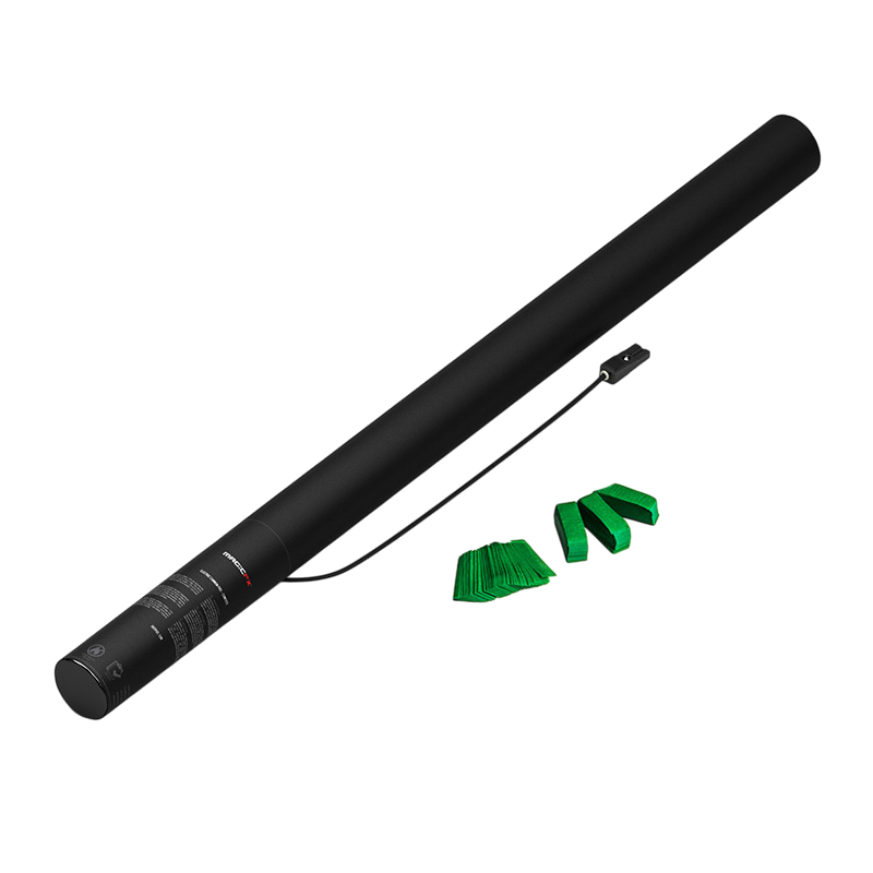 Produktbild für MagicFX Electric Cannon, 80cm, Confetti dark green paper