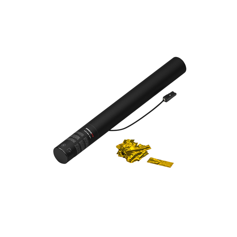 Produktbild für MagicFX Electric Cannon, 50cm, Confetti gold metallic