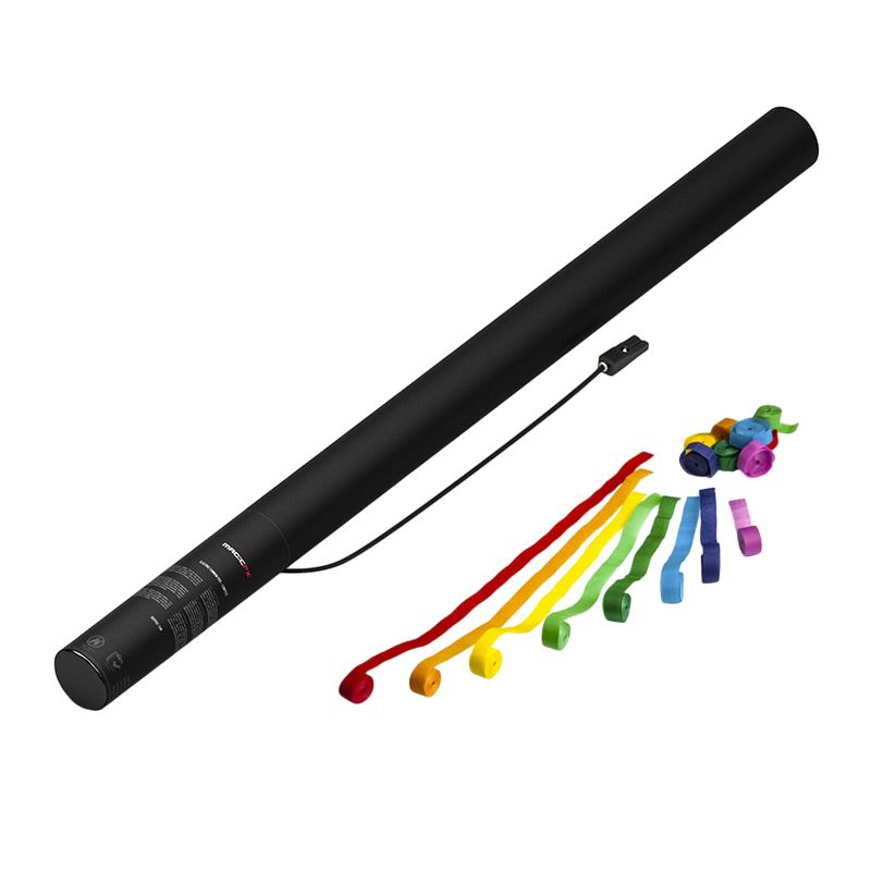 Produktbild für MagicFX Electric Cannon, 80cm, Streamer multicolour paper