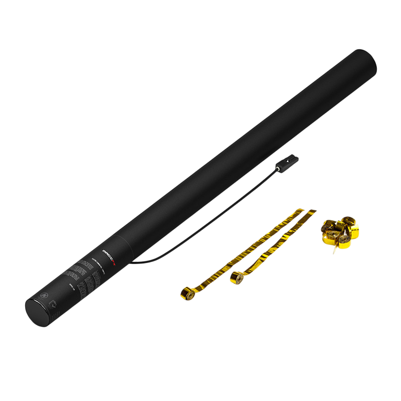 Produktbild für MagicFX Electric Cannon, 80cm, Streamer gold metallic