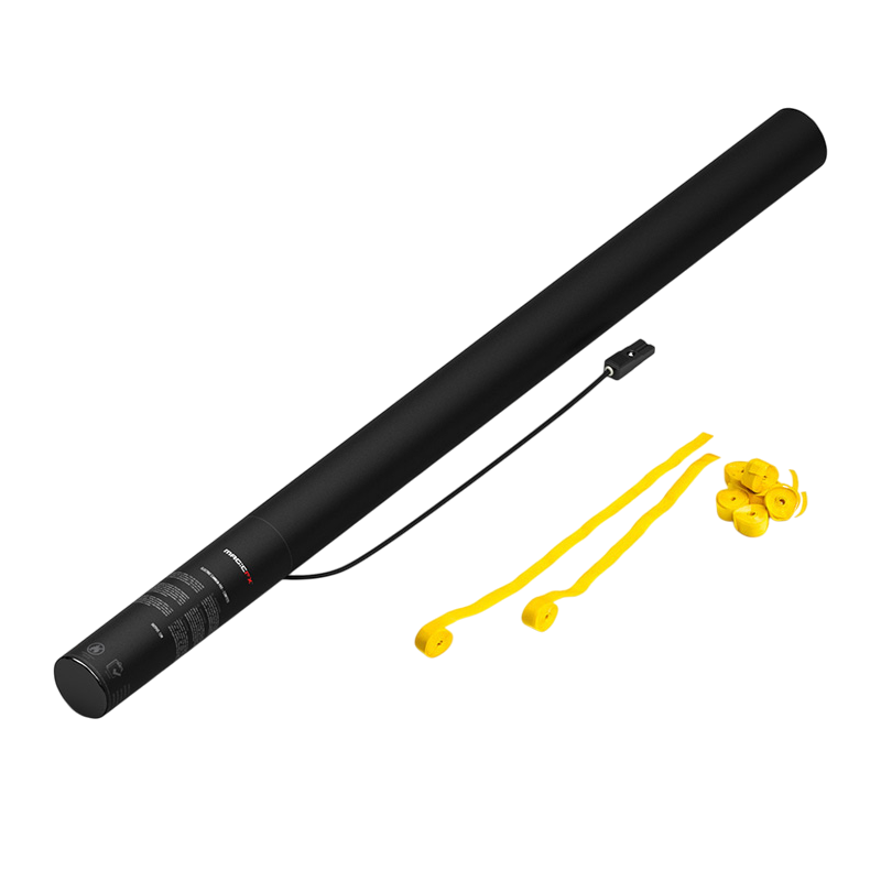 Produktbild für MagicFX Electric Cannon, 80cm, Streamer yellow paper