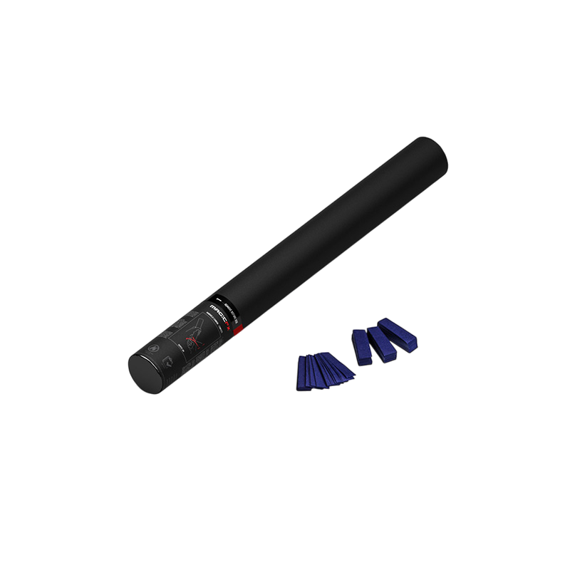 Produktbild für MagicFX Handheld Cannon, 50cm, Confetti dark blue paper