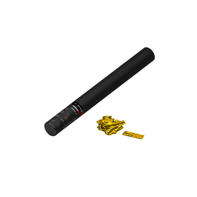 Produktbild für MagicFX Handheld Cannon, 50cm, Confetti gold metallic