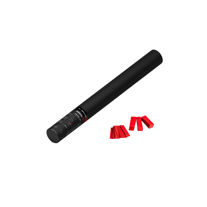 Produktbild für MagicFX Handheld Cannon, 50cm, Confetti red paper