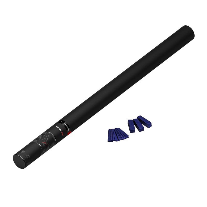 Produktbild für MagicFX Handheld Cannon, 80cm, Confetti dark blue paper