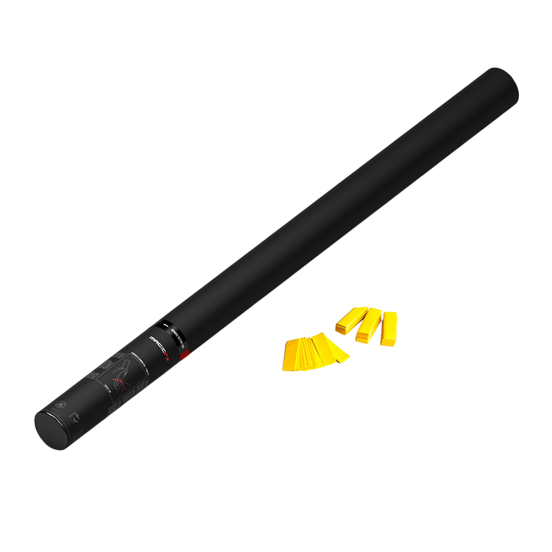 Produktbild für MagicFX Handheld Cannon, 80cm, Confetti yellow paper
