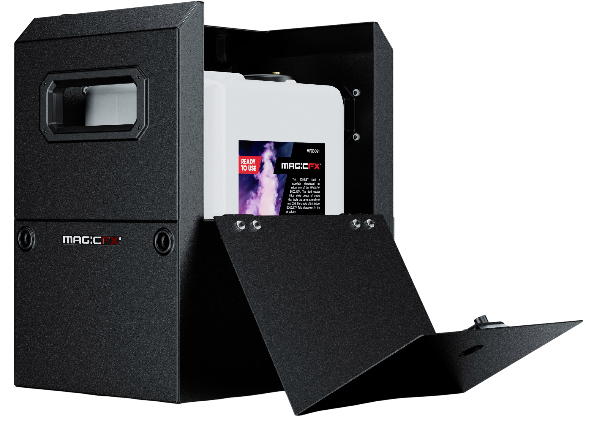 Produktbild für Set 2x Traversenhalterung für MagicFX ECO2JET Fluidkanister, 5L